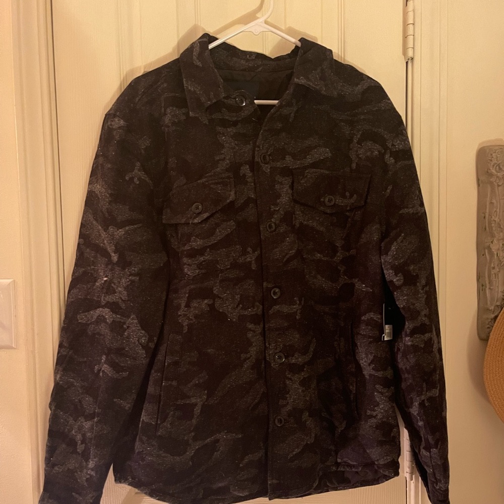 COPY - Lucky Brand Flannel Jacket PRICE IS FIRM. No bids, please.